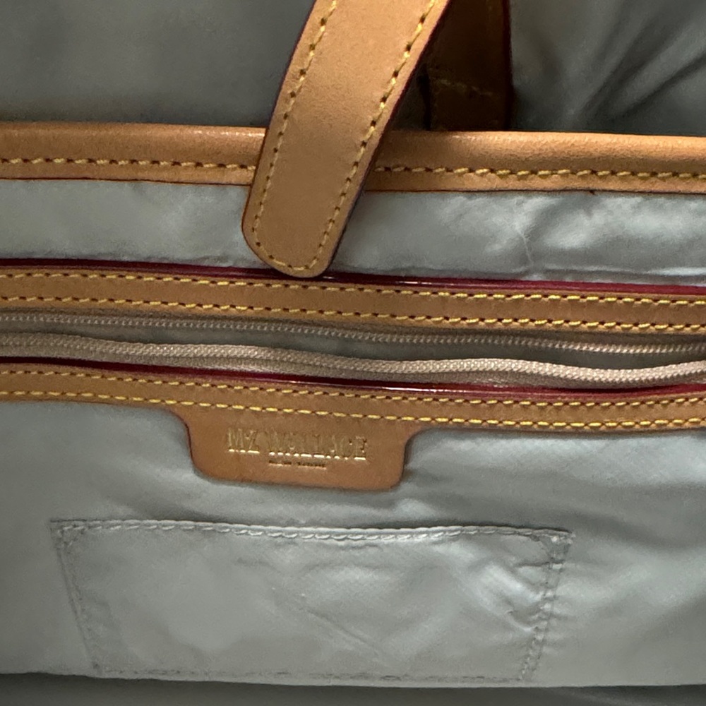 Mz wallace Light Blue Quilted nik duffle Bag - Picture 4 of 6